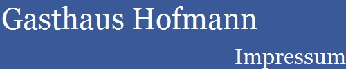 Impressum